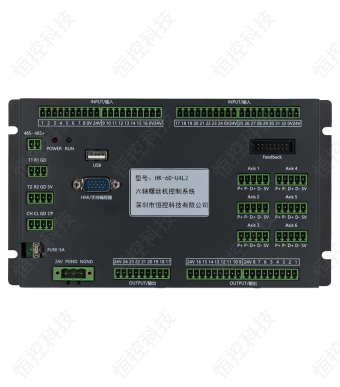 HK-6D-U4L2 6.2寸觸摸屏六軸螺絲機控制系統